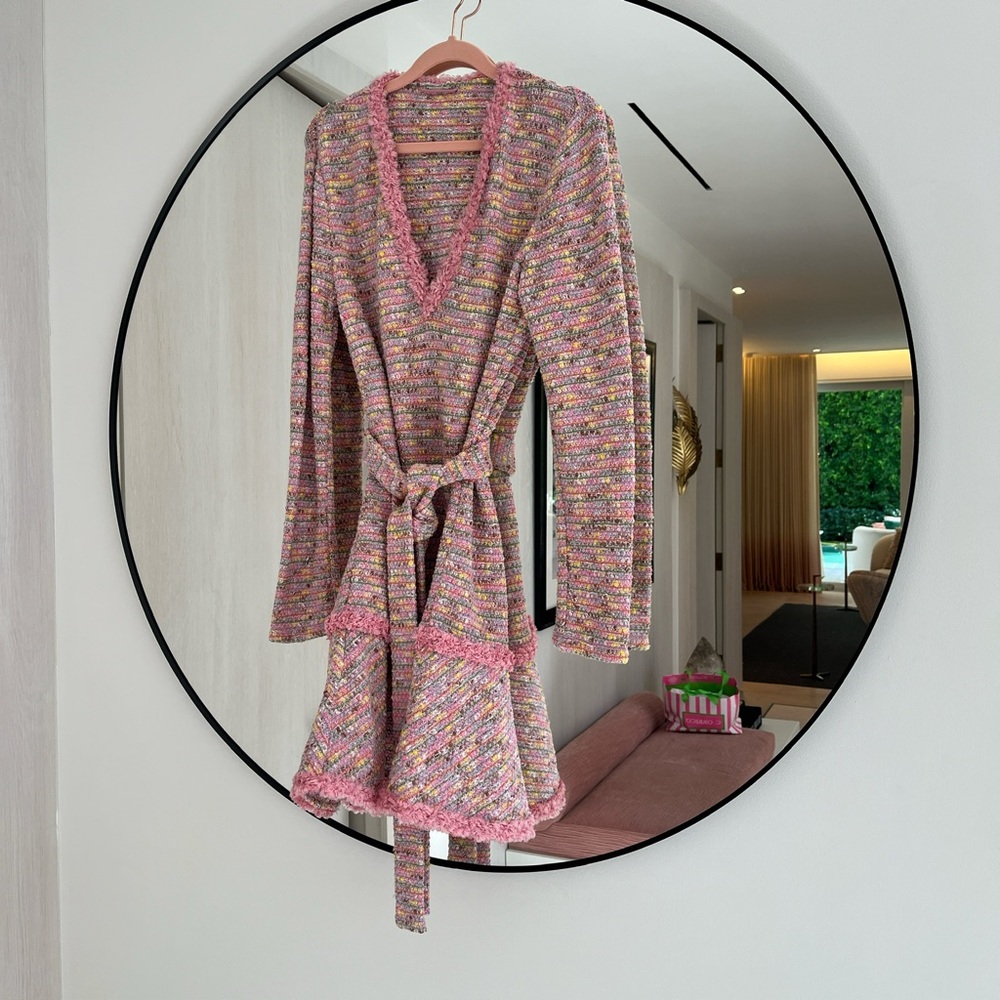 Alexis Pink Multicolored Short Dress
